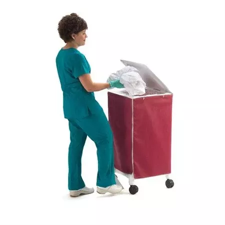 Linen Hamper Deluxe with Skirt - 37"H