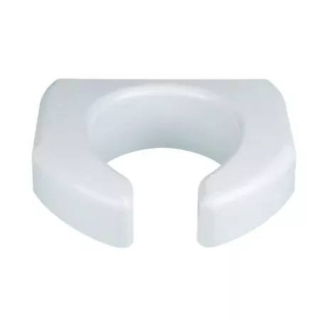 Maddak Raised Toilet Seat Ableware Basic 3 Inch Height White 350 lbs. Weight Capacity - M-893055-2801 - Each