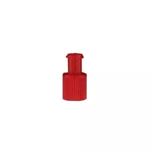 Male and Female Luer Lock Cap, Red