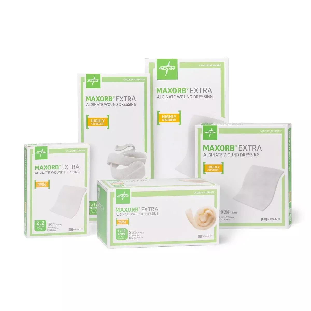 MAXORB EXTRA CMC/Alginate Wound Dressing - All Sizes
