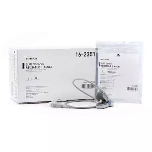 McKesson Adult Reusable Pulse Oximeter Sensor