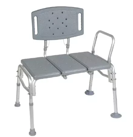 McKesson Knocked Down Bariatric Bath Transfer Bench 500 lbs. Weight Capacity - M-1128903-2247 - Each