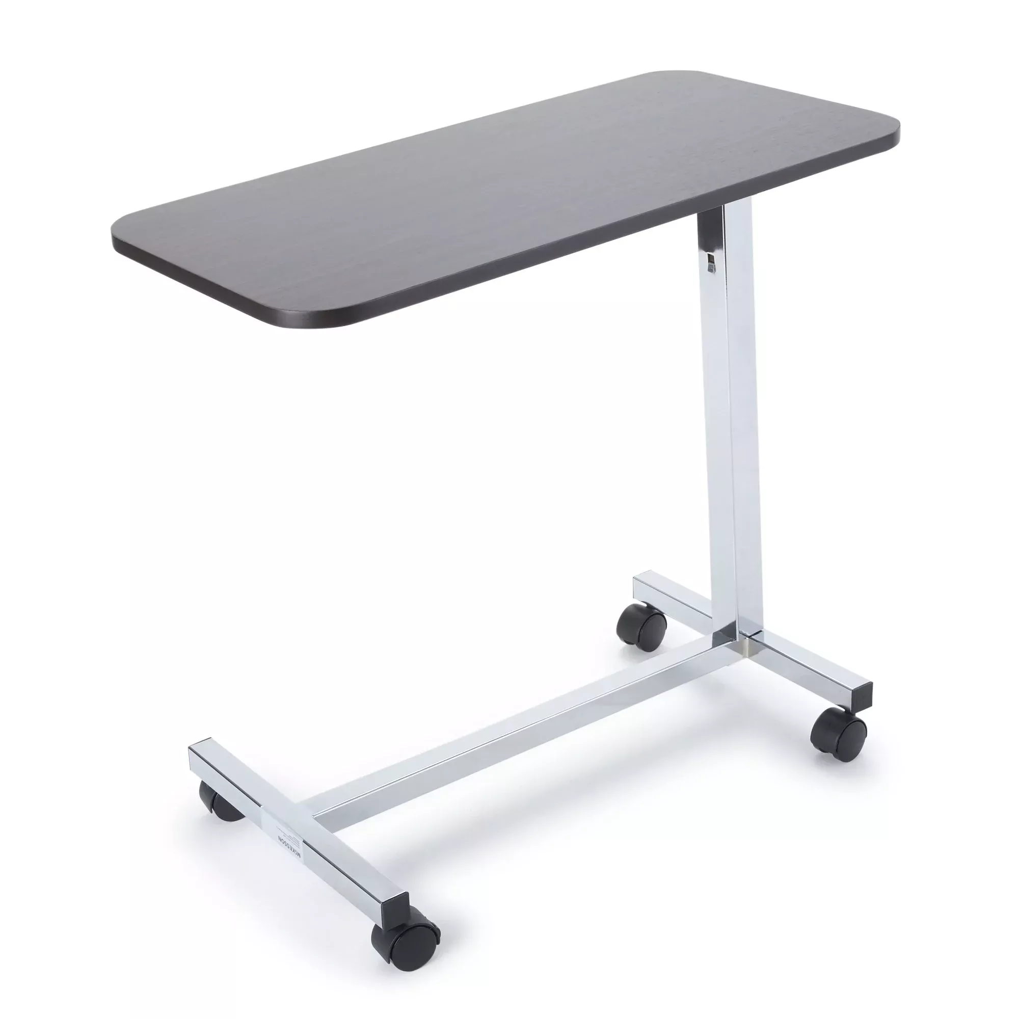McKesson Overbed Table, Spring-Assisted Lift, 28.25 – 43.25 Inch Height Range