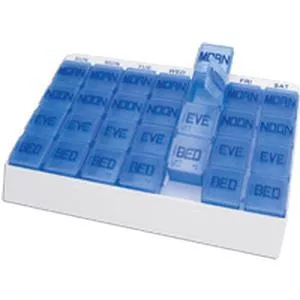 Medi Tray Pill Organizer 9-5/16" x 6-3/4" x 1-1/8"