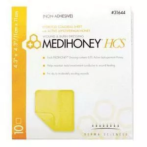 MEDIHONEY Adhesive HCS 4.5" x 4.5"