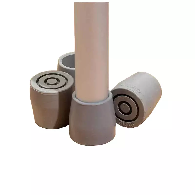Medline 1" Guardian Utility Tips, Gray ( 8 Pairs )