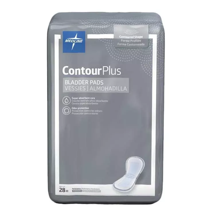 Medline BCPE ContourPlus Bladder Control Pads