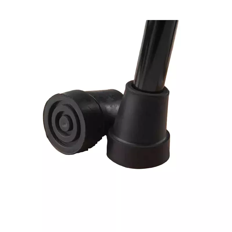 Medline Cane Replacement Tips, Black