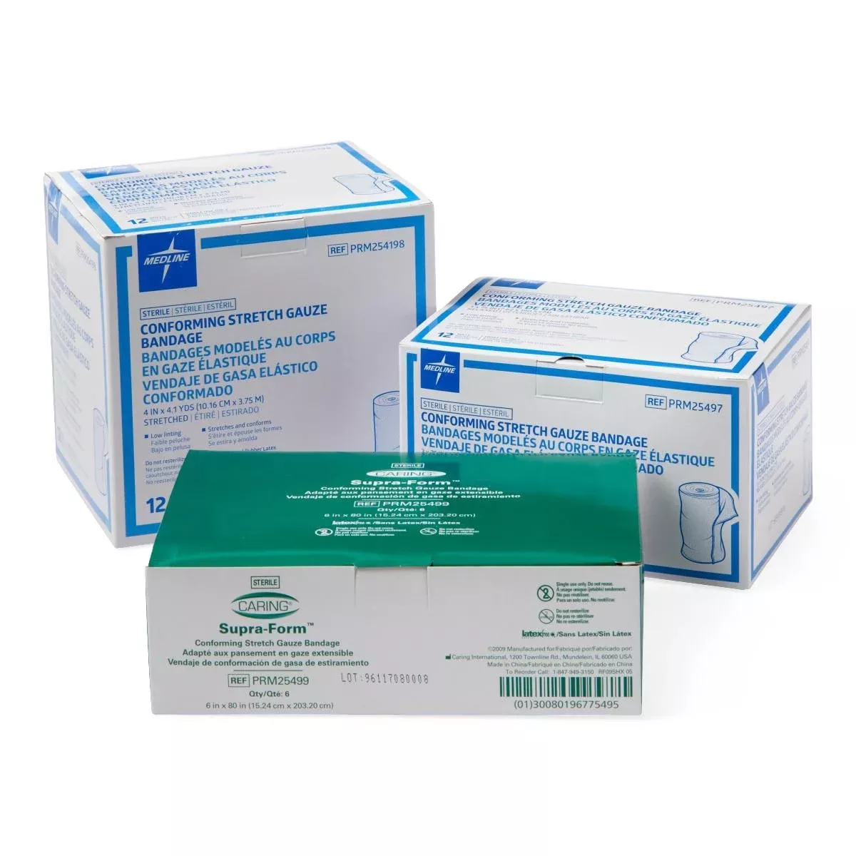 Medline Conforming Stretch Gauze Bandage