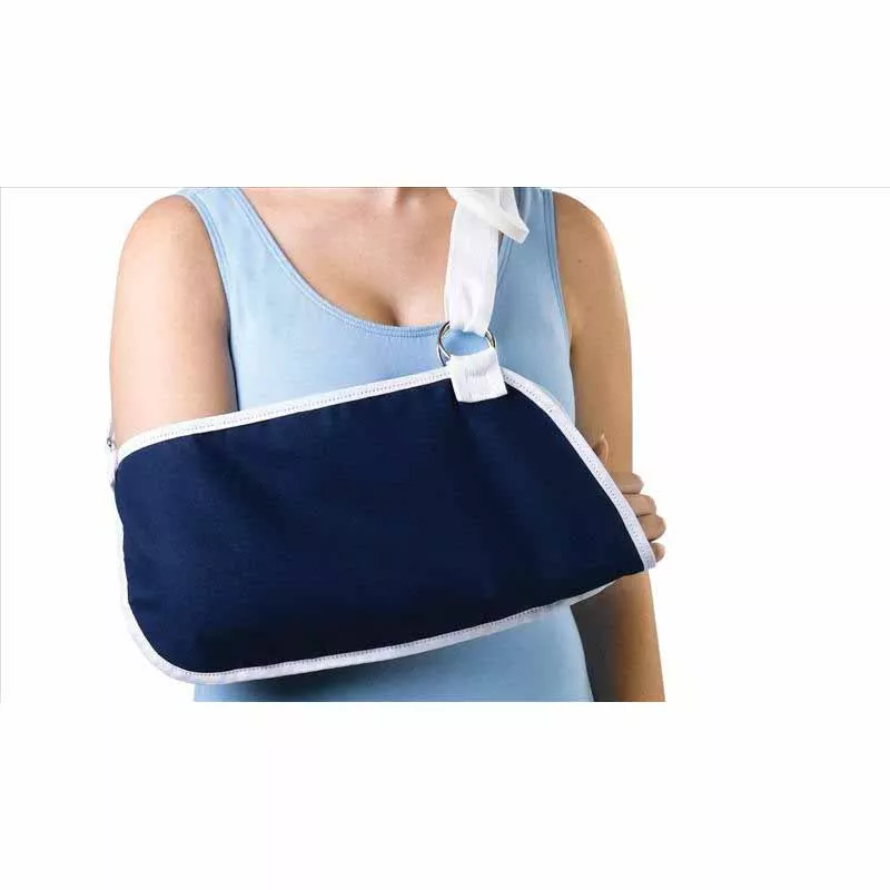Medline Deep Pocket Arm Slings, Dark Blue, Medium (ORT11300M)