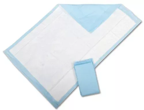 Medline Deluxe Protection Plus Underpads, Fluff Disposable, Heavy Absorbency