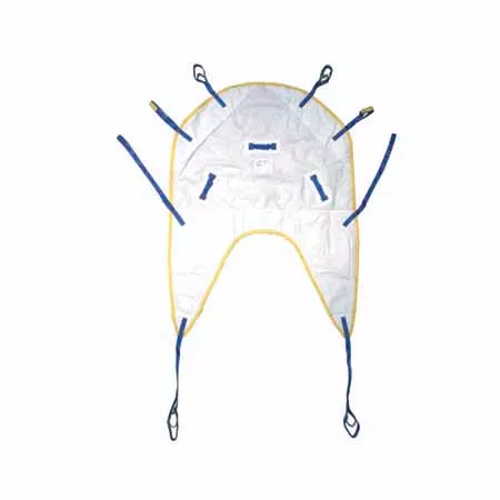 Medline Disposable U-Shaped Patient Slings with Head Support, Medium (MDSDHS2)