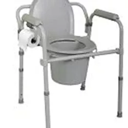 Medline Folding Steel Commode (MDS89664FR)