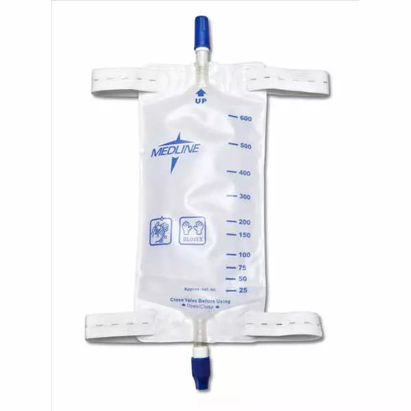 Medline Leg Bags with Twist Valve (DYND12574)