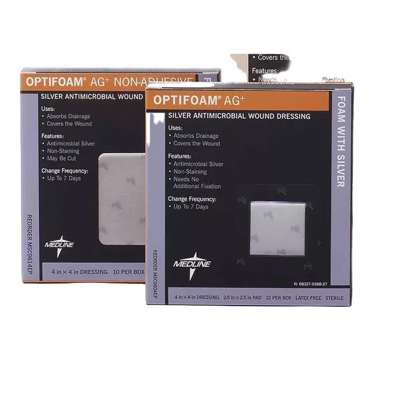 Medline Optifoam Antimicrobial Adhesive Dressings (MSC9604EPZ)
