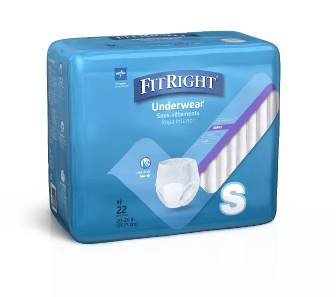 Medline Protection Plus Super Protective Underwear