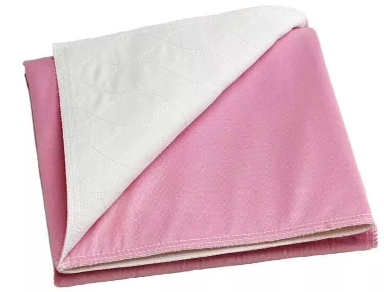 Medline Sofnit 300 Reusable Underpads - Washable, Pink - Moderate Absorbency