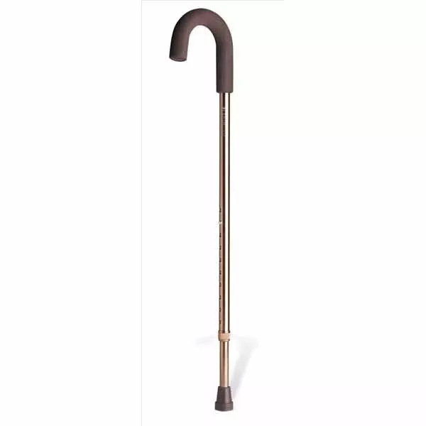 Medline Standard Aluminum Canes, Black (MDS86415H)