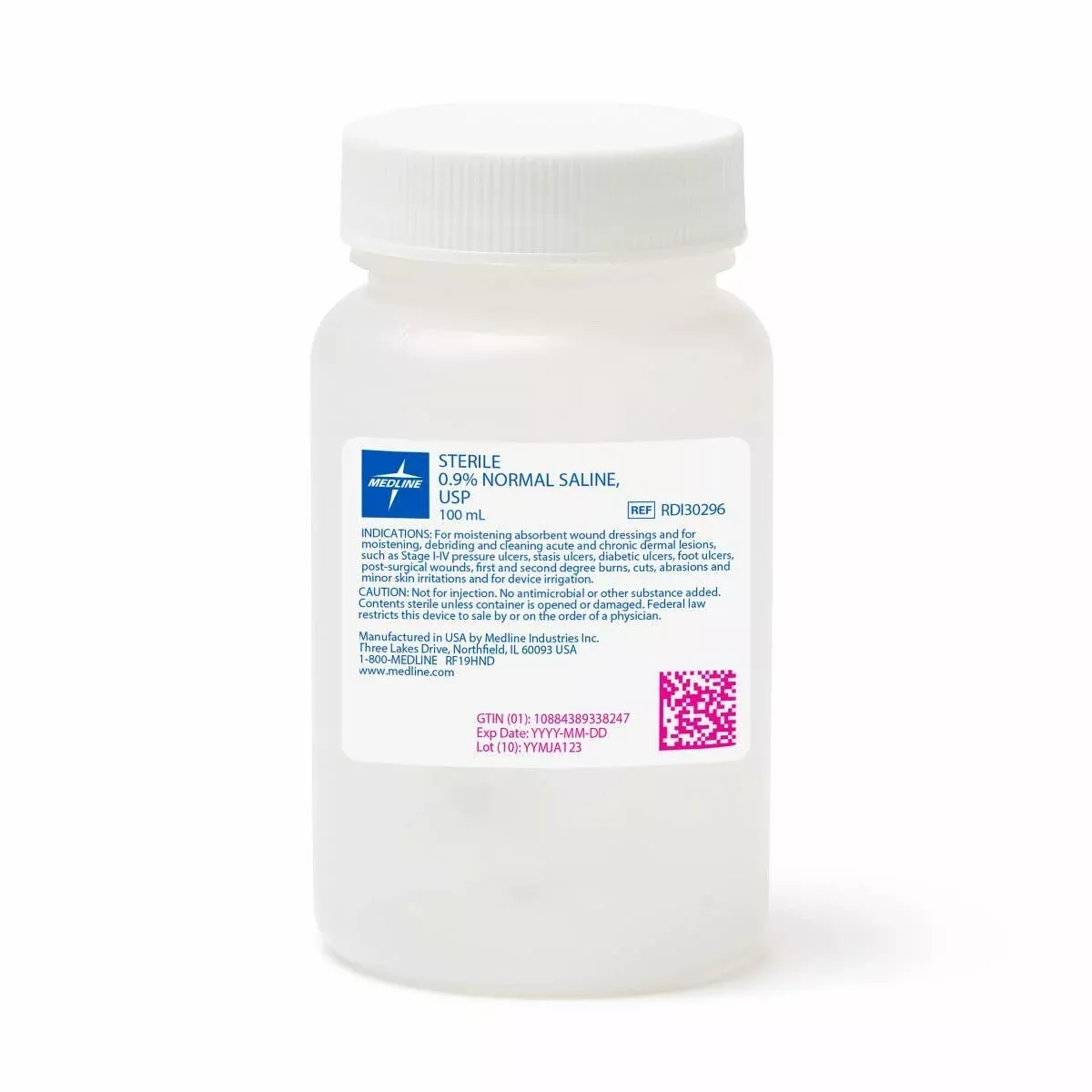 Medline Sterile 0.9% Normal Saline Solution