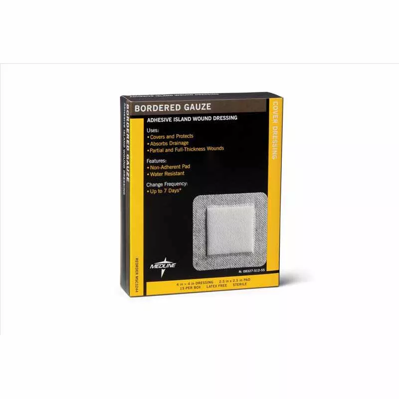 Medline Sterile Border Gauze (MSC32414Z)