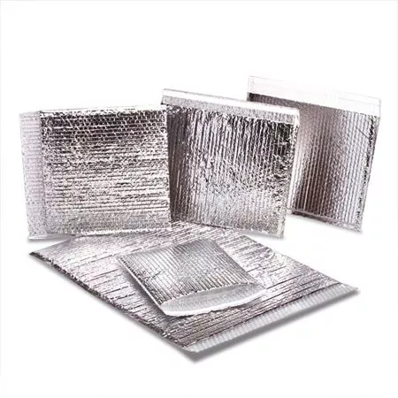 Metallized Bubble Pouches 12"W x 17"H