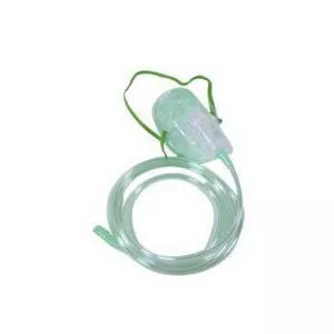 Multi-Vent Adult Oxygen Mask with Universal Tubing Connector