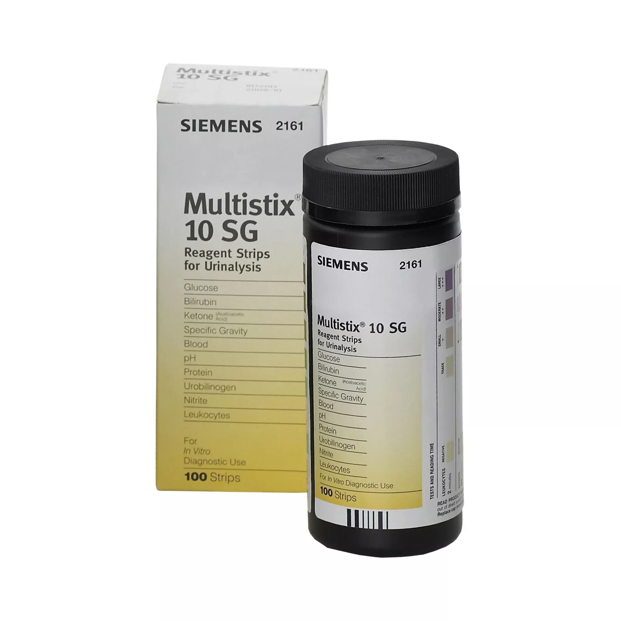 Multistix 10 SG Urinalysis Reagent, General Chemistry tests