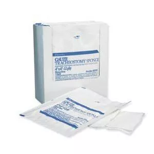 Non-Woven Sterile Tracheostomy/Drain Sponge 2" x 2", 6-Ply