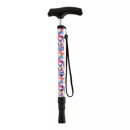 Nova Ortho-Med CANE, FOLDING CLICK BUTTERFLY SYMPHONY (24/CS) - M-1172836-3612 - Case of 24