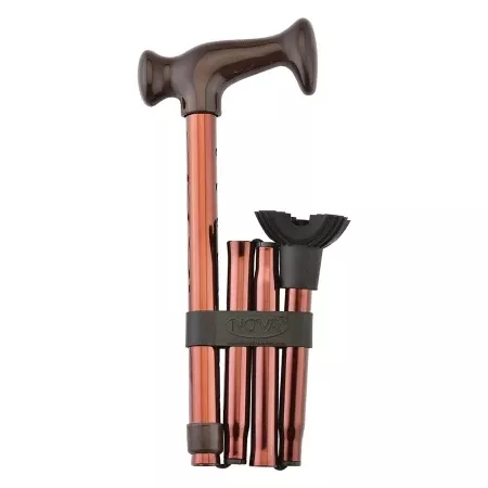 Nova Ortho-Med CANE, FOLDING QT BRONZE (20/CS) - M-1172976-1807 - Case of 20