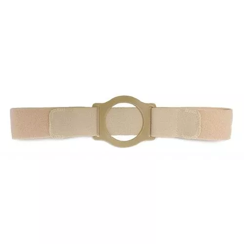 Nu-Comfort 2" Wide Beige Support Belt Medium Oval Ring Plate 47" - 52" Waist 2X-Large, Latex-Free