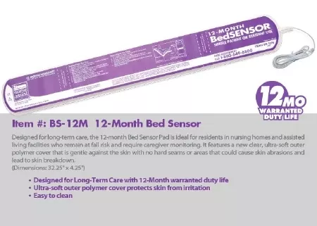 Nurse Assist Bed Sensor Pad - M-783194-2807 - Each