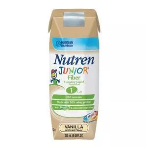 Nutren Junior Fiber Complete with Prebio1 Vanilla Flavor 250 mL