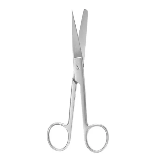 Operating Scissors McKesson Argent 5-1/2 Inch Length Surgical Grade Stainless Steel Finger Ring Handle Straight Sharp Tip / Sharp Tip 43-1-275 Pack of 1
