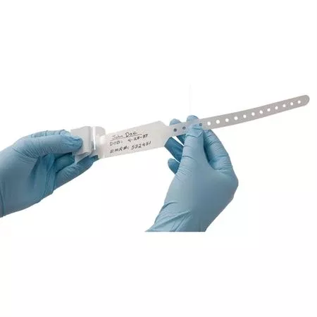 Patient ID Band Write-On - White