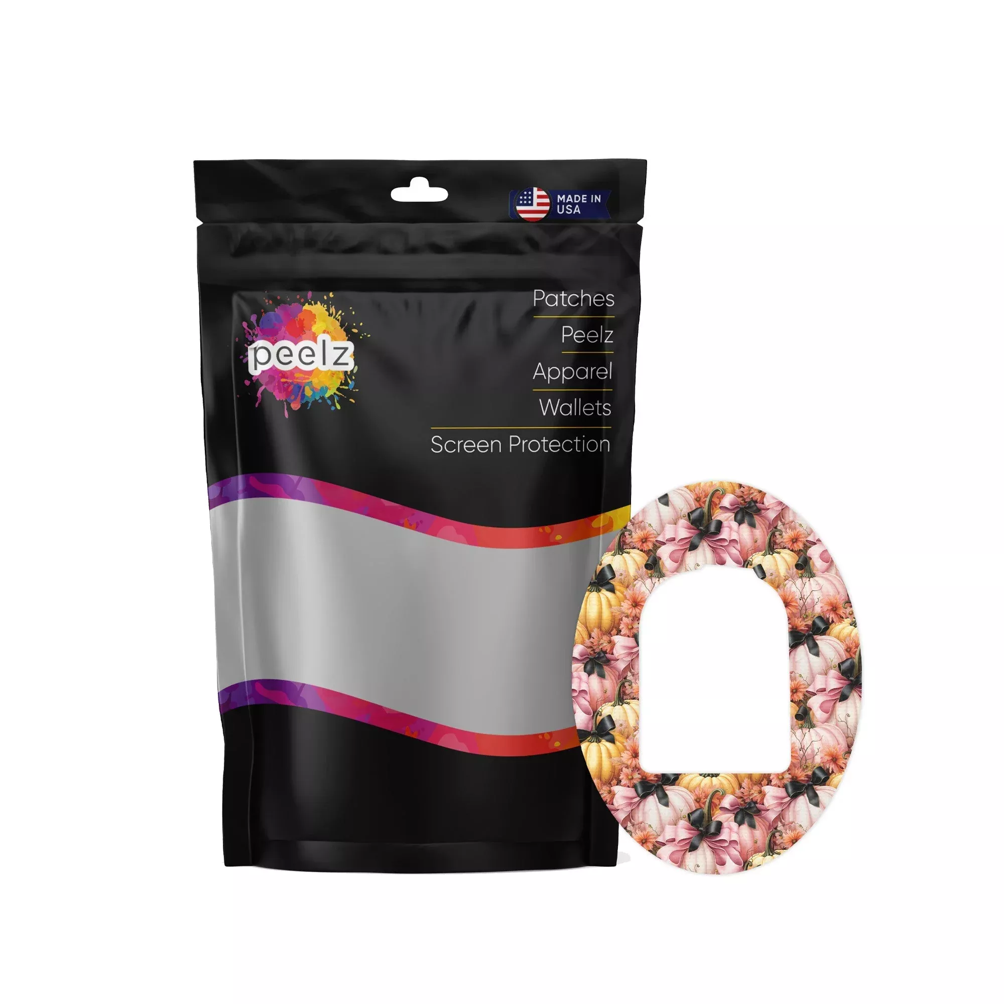 Patterned Pumpkins Pod Patch Tape - Pump Peelz