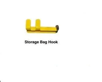 Pedigo Products Stretcher Bag Hook - M-1062222-2889 - Each