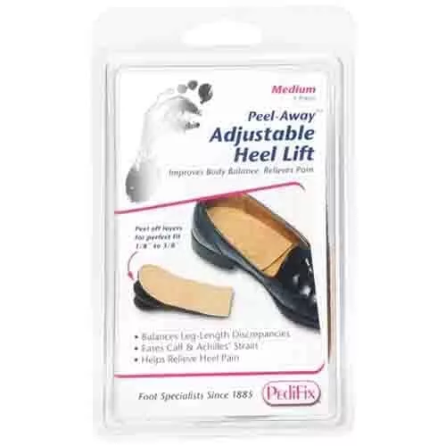 Peel-Away No Fastening Heel Lift