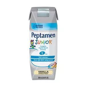 Peptamen Junior Complete Elemental Nutrition Vanilla Flavor Liquid 8 oz. Can