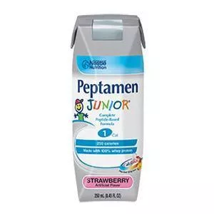 Peptamen Junior Strawberry Flavor Liquid 8 oz. Can
