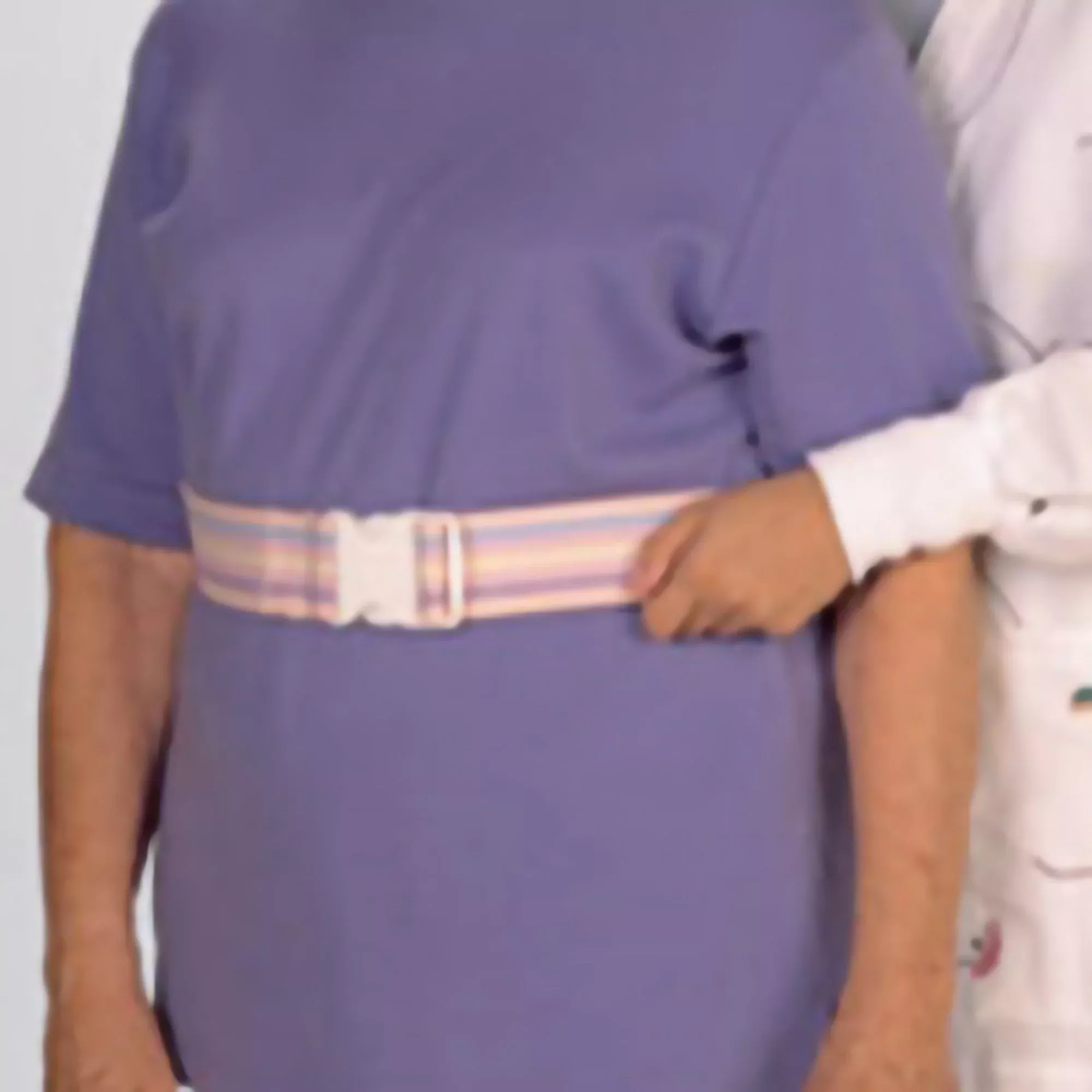 Posey Dark Blue Gait Belt with Quick-Release Nylon Buckle, 52-Inch Length