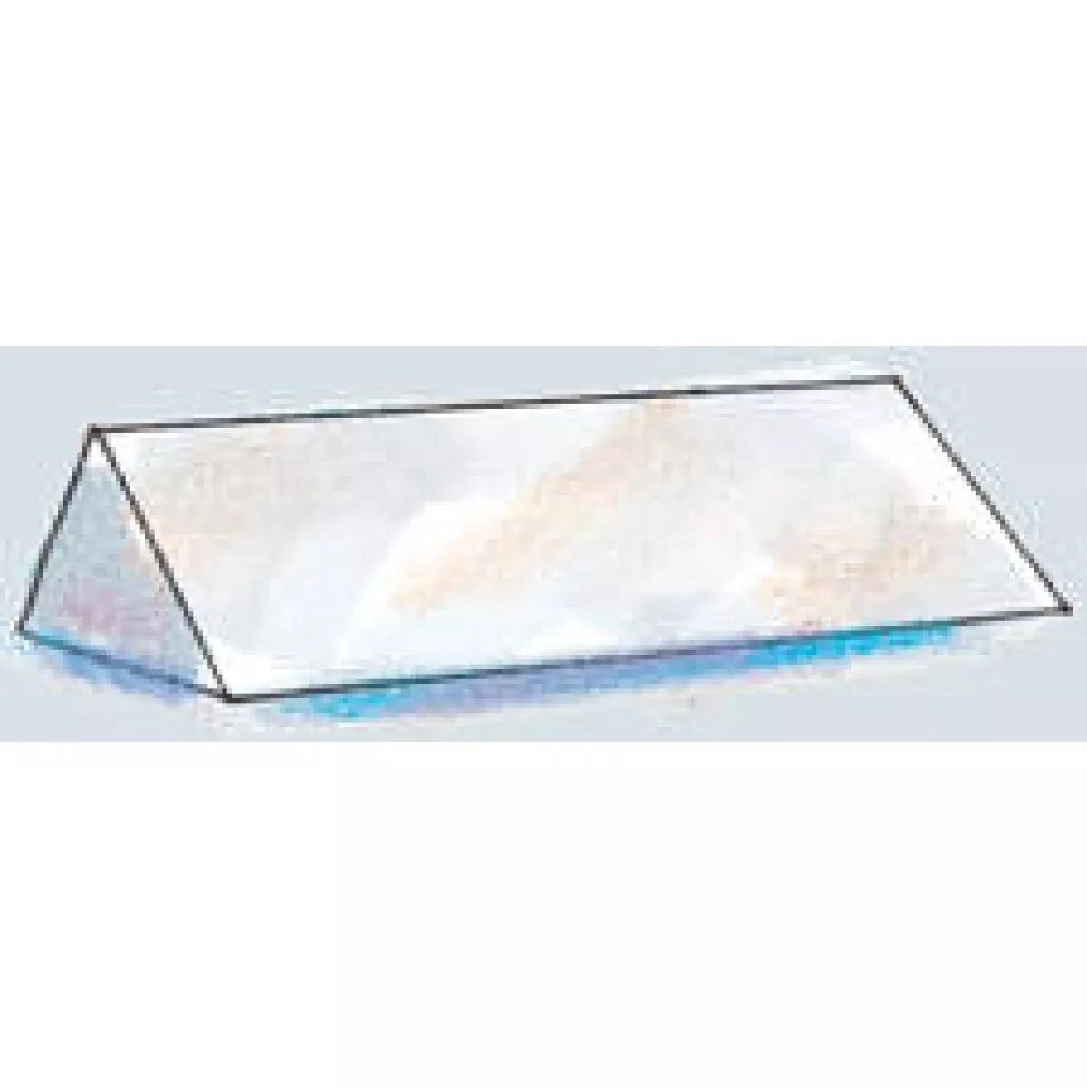 Position Aid 45 Degree Spinal Wedge Gray Foam 9" X 9" X 30" 1 Each