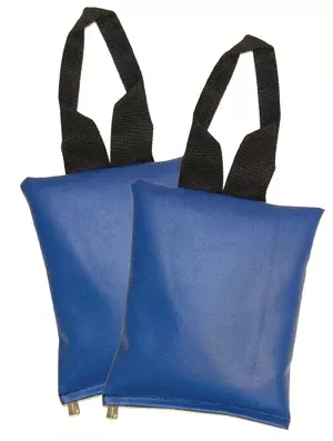 Position Aid 5 Lb. Sand Bag Blue Vinyl 9" X 9" 2 Per Set