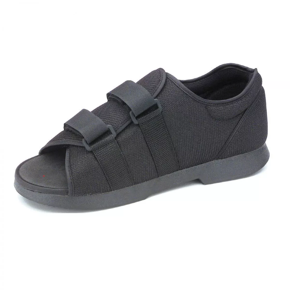 Post Op Shoe Super Shoe, Mens Black Nylon Large 1 Each