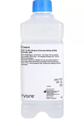 Prefilled 0.45% Sodium Chloride Nebulizer