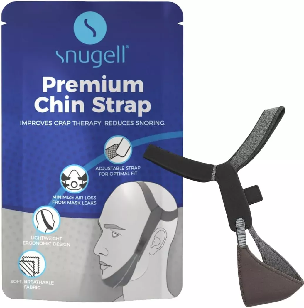 Premium Chin Strap for CPAP Users - Adjustable Strap