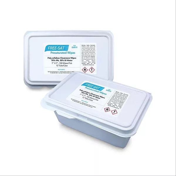 Presaturated Cleanroom Wipers Presaturated Cleanroom Wipers • 7" x 7" ,75 / pk