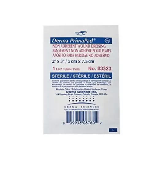 Primapad 2 x 3 Inch Non-Adherent Absorbent Pad, Sterile - 83323
