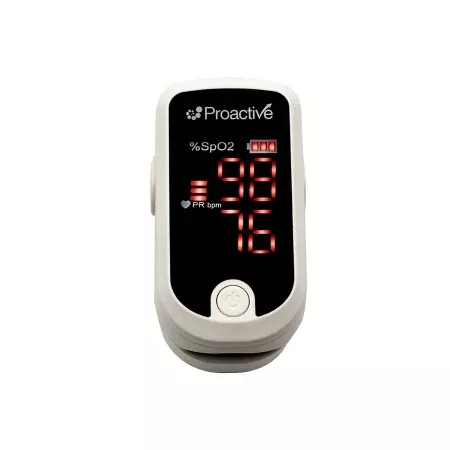 Proactive Medical Products Fingertip Pulse Oximeter Proactive Medical Products Battery Operated