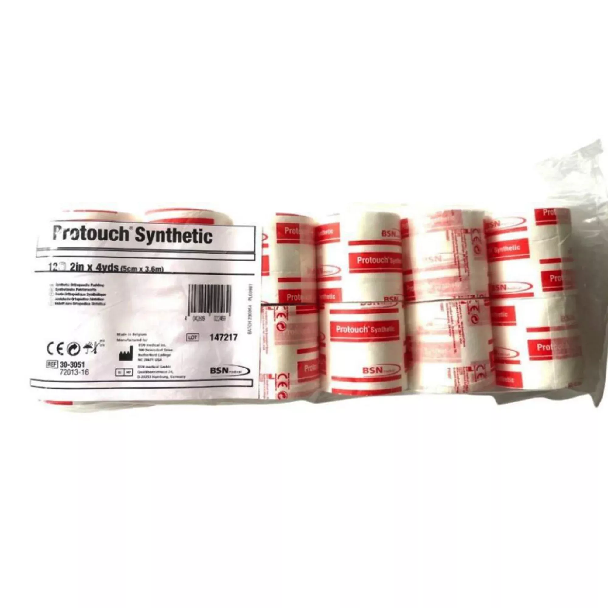 Protouch Synthetic White Undercast Cast Padding, 2 Inch x 4 Yard